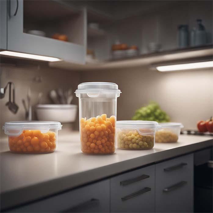 Which material is best for kitchen storage containers?