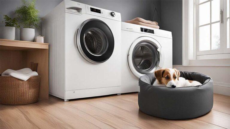 What is the washable material for dog beds?