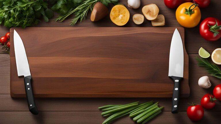 What type of wood cutting board is best for knives?