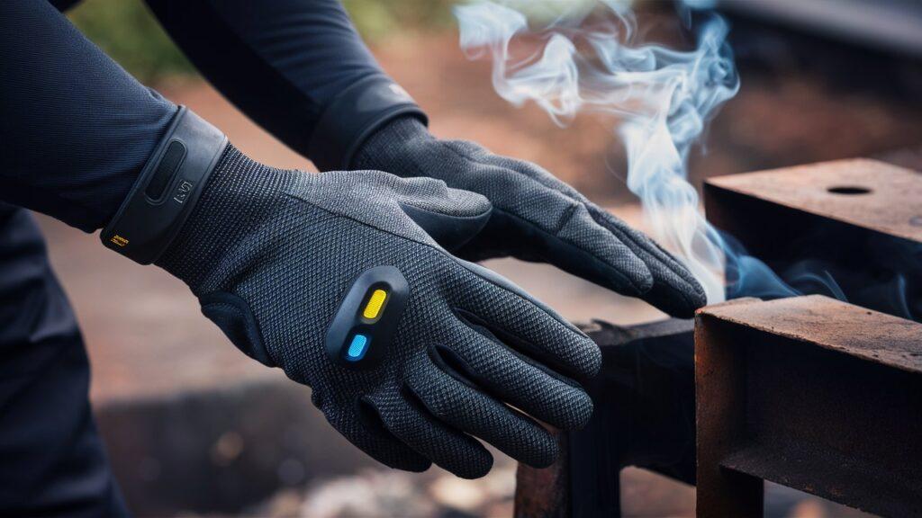 Fabric Gloves with Heat-Resistant Coatings